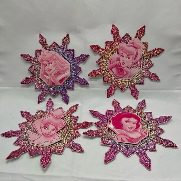 Disney Other - Vintage Disney Store Holiday Snowflakes Store Display Props Princess